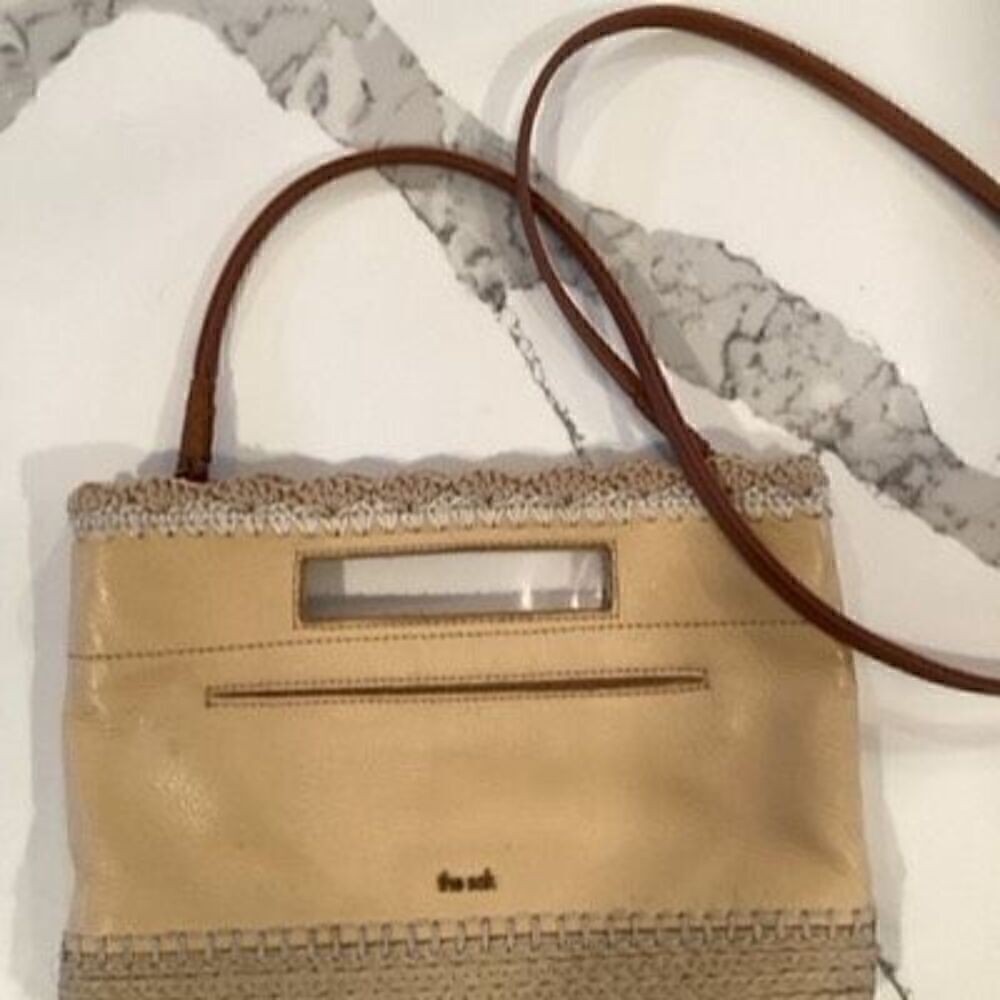 The Sak Linden 3-in-1 - Clutch, Shoulder or Convertible Leather Crossbody Bag